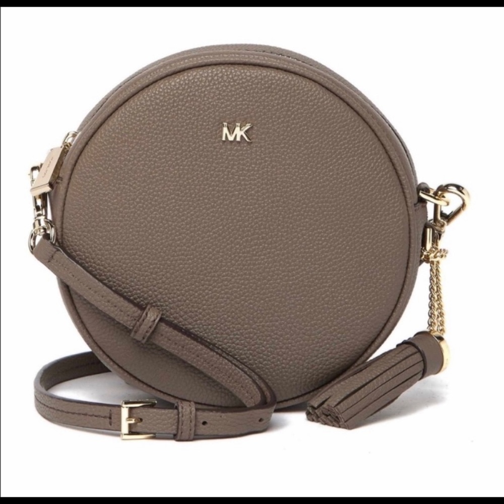 Michael Kors Medium Leather Canteen Crossbody Bag
